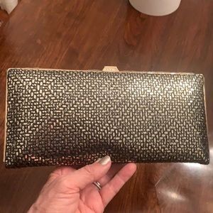 Lodis Wallet/ Gold with black